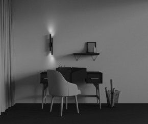 Бра Maytoni Calipso C082WL-24W2.7K-B в Лабытнанги - labytnangi.mebel24.online | фото 4