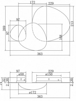 Бра Maytoni Jack-stone MOD314WL-L8G3K в Лабытнанги - labytnangi.mebel24.online | фото 5