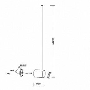 Бра Maytoni Light stick MOD237WL-L6B3K в Лабытнанги - labytnangi.mebel24.online | фото 3