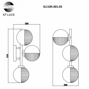 Бра ST-Luce Todo SL1184.401.03 в Лабытнанги - labytnangi.mebel24.online | фото 6