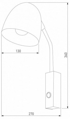 Бра TK Lighting Soho 4167 Soho Black в Лабытнанги - labytnangi.mebel24.online | фото 2