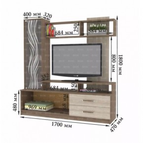 ДАРЬЯ Гостиная (Крафт серый/Крафт белый) в Лабытнанги - labytnangi.mebel24.online | фото 8