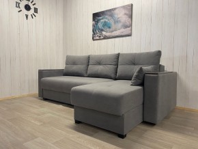 Диван угловой Комфорт-3 (НПБ+МДФ) велюр Galaxy Lite 26 в Лабытнанги - labytnangi.mebel24.online | фото 2