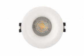 DK3024-WH Встраиваемый светильник, IP 20, 10 Вт, GU5.3, LED, белый, пластик в Лабытнанги - labytnangi.mebel24.online | фото 1