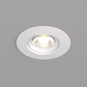 DK3028-WH Встраиваемый светильник, IP 20, 10 Вт, GU5.3, LED, белый, пластик в Лабытнанги - labytnangi.mebel24.online | фото 1