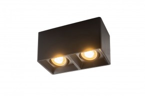 DK3035-BK Светильник накладной IP 20, 10 Вт, GU5.3, LED, черный, пластик в Лабытнанги - labytnangi.mebel24.online | фото 1