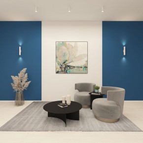 DK5022-WH Настенный светильник, IP20, до 15 Вт, LED, 2xGU10, белый, алюминий в Лабытнанги - labytnangi.mebel24.online | фото 3