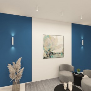 DK5022-WH Настенный светильник, IP20, до 15 Вт, LED, 2xGU10, белый, алюминий в Лабытнанги - labytnangi.mebel24.online | фото 4