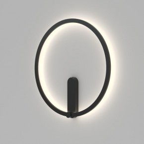DK5035-BK Бра ROUND со светодиодом, IP20, 24W, 3000/4000/6500K, черный, алюминий в Лабытнанги - labytnangi.mebel24.online | фото