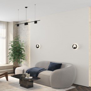 DK5060-BK Бра ORBIT, IP20, 3000К, LED, 10 Вт, черный матовый, алюминий в Лабытнанги - labytnangi.mebel24.online | фото 6
