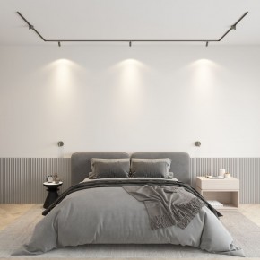 DK5072-DN Бра SHINE WALL со светодиодом, D104*H68, IP20, 3000К, 3W, RA?90, темный никель, алюминий в Лабытнанги - labytnangi.mebel24.online | фото 4