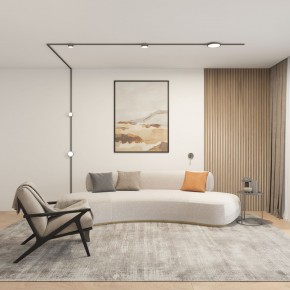 DK5072-DN Бра SHINE WALL со светодиодом, D104*H68, IP20, 3000К, 3W, RA?90, темный никель, алюминий в Лабытнанги - labytnangi.mebel24.online | фото 5