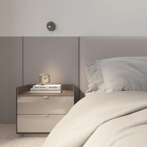 DK5072-DN Бра SHINE WALL со светодиодом, D104*H68, IP20, 3000К, 3W, RA?90, темный никель, алюминий в Лабытнанги - labytnangi.mebel24.online | фото 9