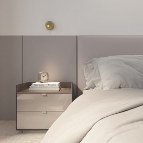 DK5072-SB Бра SHINE WALL со светодиодом, D104*H68, IP20, 3000К, 3W, RA?90, сатинированная латунь, алюминий в Лабытнанги - labytnangi.mebel24.online | фото 9
