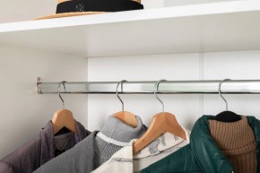 ЭЙР прихожая (модульная) Белый Шагрень в Лабытнанги - labytnangi.mebel24.online | фото 19