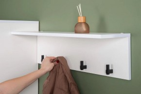 ЭЙР прихожая (модульная) Белый Шагрень в Лабытнанги - labytnangi.mebel24.online | фото 32