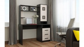 ФАВОРИТ Стол компьютерный (Венге/Анкор светлый) в Лабытнанги - labytnangi.mebel24.online | фото 1