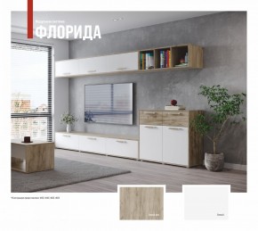 ФЛОРИДА Гостиная (модульная) дуб серый/белый в Лабытнанги - labytnangi.mebel24.online | фото