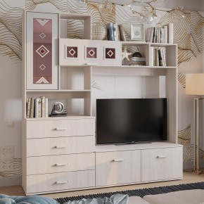 Гостиная Белла (модульная) ясень белый в Лабытнанги - labytnangi.mebel24.online | фото 15