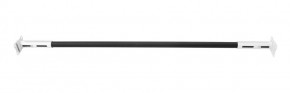 Турник раздвижной 1250-1500 цв. белый-черный FLEXTER PROFI в Лабытнанги - labytnangi.mebel24.online | фото