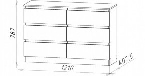 НИЦЦА-7 Комод (НЦ.07) в Лабытнанги - labytnangi.mebel24.online | фото 3