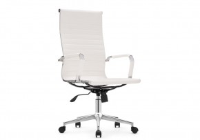 Компьютерное кресло Reus pu white / chrome в Лабытнанги - labytnangi.mebel24.online | фото