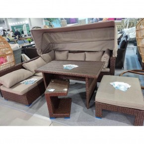 Комплект мебели с диваном AFM-320B-T320 Brown в Лабытнанги - labytnangi.mebel24.online | фото 2