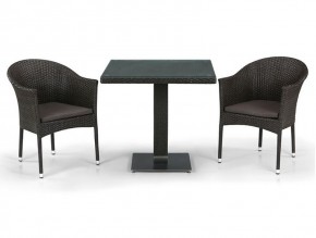 Комплект плетеной мебели T605SWT/Y350B-W53 Brown в Лабытнанги - labytnangi.mebel24.online | фото