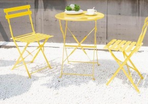 Комплект садовой мебели OTS-001R (стол + 2 стула) металл в Лабытнанги - labytnangi.mebel24.online | фото 9