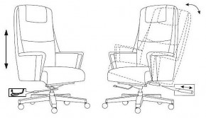 Кресло для руководителя Бюрократ _DUKE в Лабытнанги - labytnangi.mebel24.online | фото 8