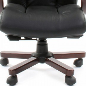 Кресло для руководителя Chairman 421 черный/орех темный, черный в Лабытнанги - labytnangi.mebel24.online | фото 4