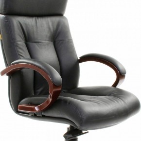 Кресло для руководителя Chairman 421 черный/орех темный, черный в Лабытнанги - labytnangi.mebel24.online | фото 6