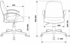 Кресло компьютерное CH-808-LOW/#B в Лабытнанги - labytnangi.mebel24.online | фото 3
