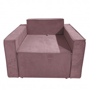 Кресло-кровать Принц КК1-ВР (велюр розовый) в Лабытнанги - labytnangi.mebel24.online | фото