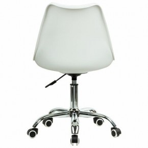 Кресло стул BRABIX "Eames MG-310 CH", хром, пластик белый, ткань серая, 532924 в Лабытнанги - labytnangi.mebel24.online | фото 4
