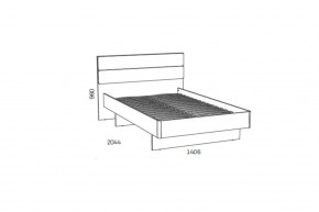 Кровать 1200х2000 "Морти" НМ 041.20 Х с основанием в Лабытнанги - labytnangi.mebel24.online | фото 7