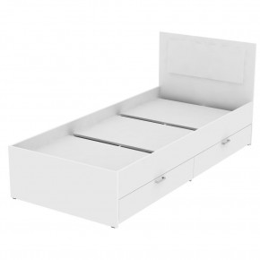 Кровать Ольга L38 (900) 4 ящика (Белый) в Лабытнанги - labytnangi.mebel24.online | фото