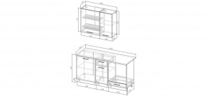 Кухонный гарнитур Антик 1600 (Стол. 38мм) в Лабытнанги - labytnangi.mebel24.online | фото 2