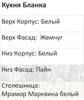 Кухонный гарнитур Бланка 2800 (Стол. 26мм) в Лабытнанги - labytnangi.mebel24.online | фото 3