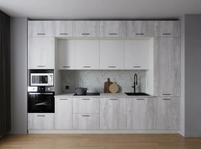 Кухонный гарнитур Бланка 3400 (Стол. 38мм) в Лабытнанги - labytnangi.mebel24.online | фото