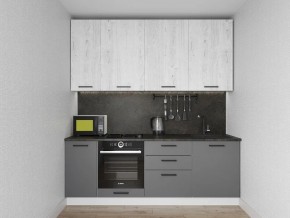 Кухонный гарнитур Санторини 2200 h 950 (Стол. 38мм) в Лабытнанги - labytnangi.mebel24.online | фото 1