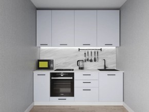Кухонный гарнитур Смоки 2200 h950 (Стол. 38 мм) в Лабытнанги - labytnangi.mebel24.online | фото 1