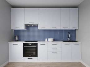 Кухонный гарнитур Смоки 2400 h950 (Стол. 38 мм) в Лабытнанги - labytnangi.mebel24.online | фото