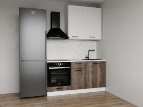 Кухонный гарнитур Старое Дерево 1600 h950 (Стол. 38мм) в Лабытнанги - labytnangi.mebel24.online | фото 1