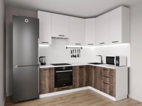 Кухонный гарнитур Старое Дерево 2200*1600 h950 (Стол. 26мм) в Лабытнанги - labytnangi.mebel24.online | фото