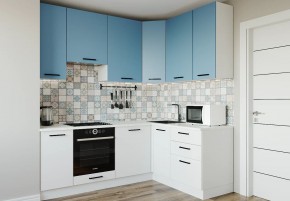 Кухонный гарнитур угловой Капри 2200х1600 h950 (Стол. 26мм) в Лабытнанги - labytnangi.mebel24.online | фото
