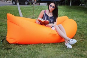 Лежак надувной Lamzac Airpuf Оранжевый в Лабытнанги - labytnangi.mebel24.online | фото 2