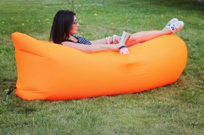 Лежак надувной Lamzac Airpuf Оранжевый в Лабытнанги - labytnangi.mebel24.online | фото 3