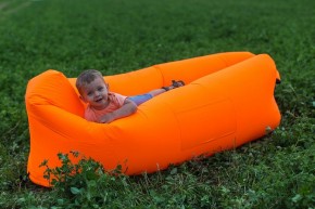 Лежак надувной Lamzac Airpuf Оранжевый в Лабытнанги - labytnangi.mebel24.online | фото 4