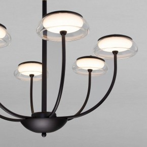 Люстра на штанге Eurosvet Fungo 50388 LED черный в Лабытнанги - labytnangi.mebel24.online | фото 5